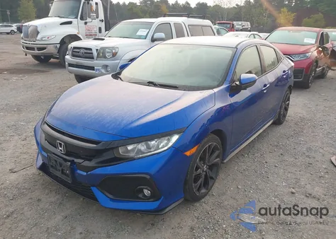 2017 Honda Civic Sport из США, поврежденный, VIN SHHFK7H4XHU417643